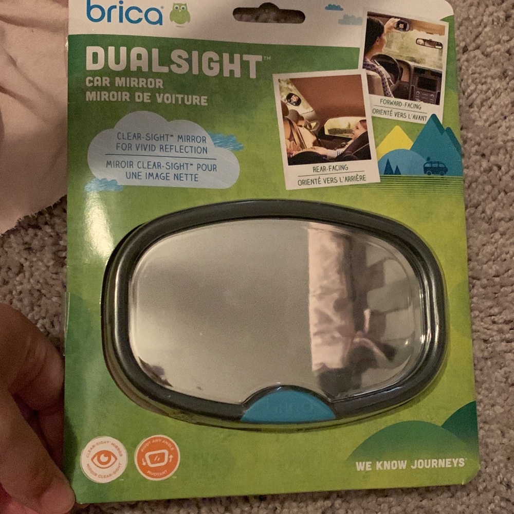 Brica car mirror